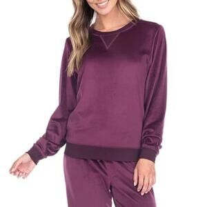 Honeydew velour wildberry sweatshirt